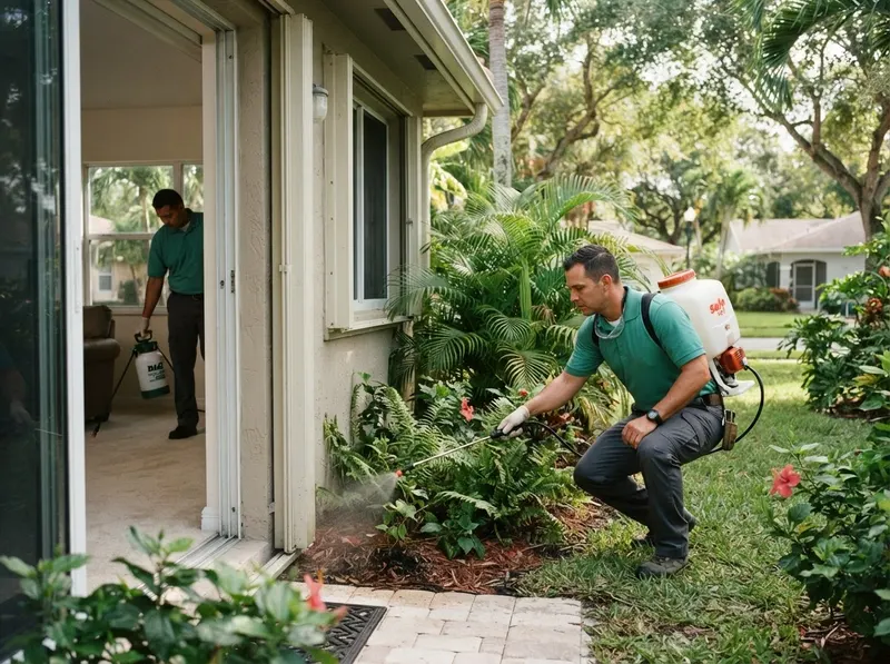 Flea and Tick Yard and Interior Knockdown in Miami, FL